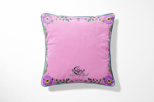 Atlas Moth Pink Cushion Cover