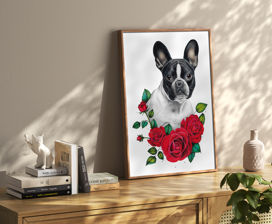 Frenchie Print
