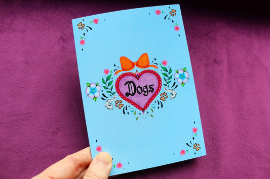 Dogs Heart Greeting Card