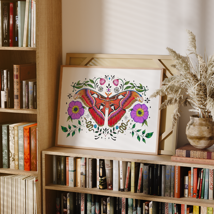 Atlas Moth Print