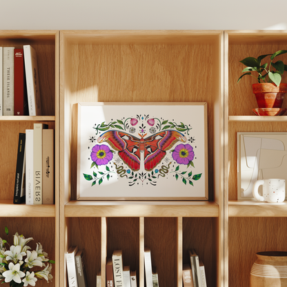 Atlas Moth Print