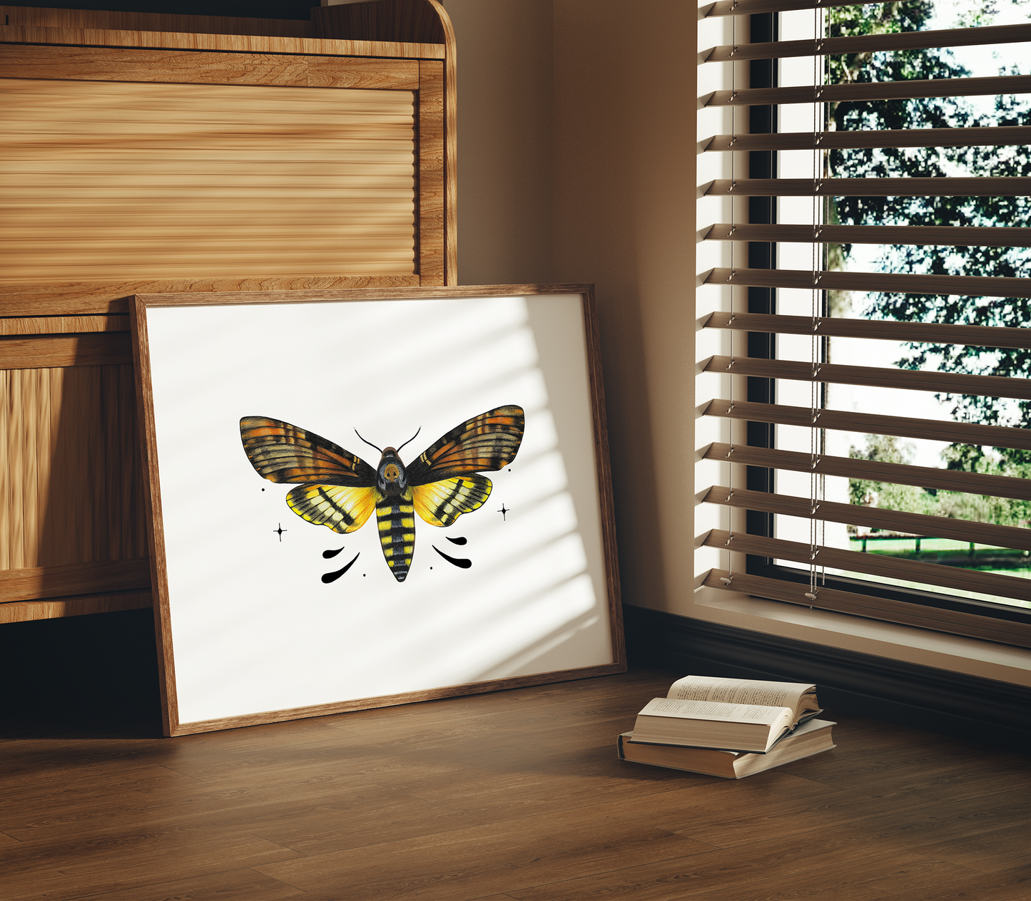 Death's-head Hawkmoth Print