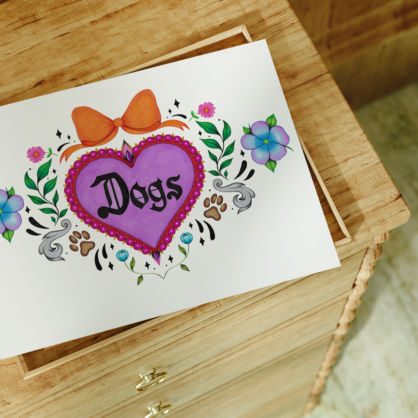 Dogs Print