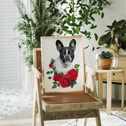 Frenchie Print