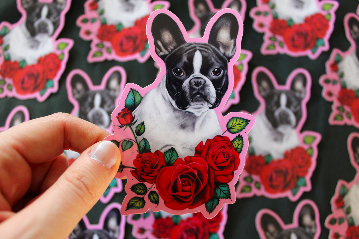 Frenchie Vinyl Sticker