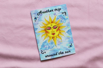 Another Trip Around The Sun Greeting Card