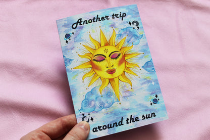 Another Trip Around The Sun Greeting Card